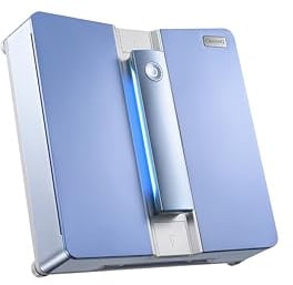 ClevioniQ X9 Pro (EN) Elektrischer Fensterputzer – Intelligenter Fensterputzroboter mit 4-Wege-Sprühfunktion, Präziser Navigation, Randerkennung, LED-Status, Leisem Betrieb, ENG Sprachausgabe