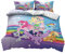 Fgolphd Pony Bettwäsche Und Kissenbezüge 3D-Drucken Mikrofaser Bettbezug-Set Für Jugendliche Gib einem Mädchen einen Prinzessintraum. (4,135 x 200 cm)