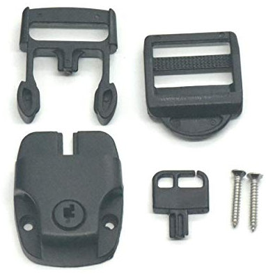 Bluemoona Lot de 6 clips de réparation pour cache-jacuzzi avec loquets et boucles à clés
