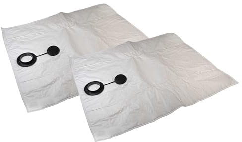 vhbw 10x Staubsaugerbeutel Ersatz für Nilfisk/Alto 302002892 für Staubsauger - Mikrovlies, 88,2cm x 62cm, Weiß