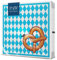 PAW - Servietten 3-lagig (33 x 33 cm) I 20 Stück I Perfekt für Geburtstage, Partys, Hochzeiten, Kommunion und Feiern I Papierservietten Bunt - Oktoberfest, Party, Weiß, Blau I Bavarian Pretzel
