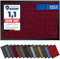 Gentle North Hochwertige Fußmatte rot schwarz 90x120cm groß für Innen & Außen - Schmutzfangmatte rutschfest, waschbar & wetterfest - Fussmatte für Eingangsbereich & Aussenbereich - Läufer Flur dünn