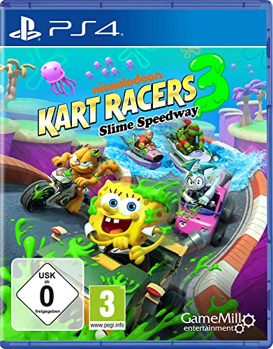 GameMill Entertainment, LLC Nickelodeon Kart Racers 3 - Slime Speedway - [Playstation 4]