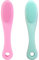 SADENWEAR 2 Pennelli in Silicone per il Lavaggio del Naso, Pennello per il Viso, Verde Rosa, Tutti i Tipi di Pelle