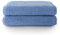 Top Towel - Plus - Lot de 2 Grandes Serviettes de Bain - Grandes Serviettes de Douche - Serviette de Bain de 100 x 150 cm - Lavande