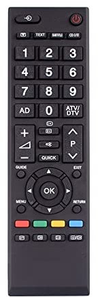 Telecomando universale 1pc for TV LCD Toshiba CT-90326, controller televisivo CT-8035 CT-8054 CT-8040 CT-8046 uso diretto