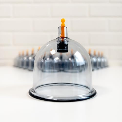Ventouses Hijama | Hijama Cups | Ventouses Chinoise | Ventouse Medecine | Kit Hijama (6,8 cm | 100 pièces)