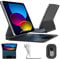 FOGARI Keyboard Case for iPad 10th/A16 11th Generation 10.9''/11''(2022/2025), Magic Keyboard iPad 10.9'', Magnetic Keyboard Case with Multi-Trackpad, 7 Colors Backlight, UK Keyboard - Black