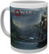 GB Eye God of War Schlüssel Art Becher, Keramik, Mehrfarbig, 15 x 10 x 9 cm
