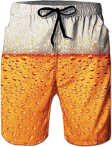 TUONROAD Costume da Bagno Uomo 3D Costumi Bermuda Surf Divertenti Asciugatura Rapida Costumi Uomo Mare Hawaiani Pantaloncino
