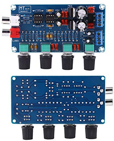 Verstärkerplatine Hifi Verstärker OP AMP Vorverstärker NE5532 Volume Tone Control Montierte Karte Für Audioanlagen
