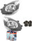 EISENFELS Bundle Set 69618427 Scheinwerfer rechts & links + Stellmotor + Leuchtmittel H4 Classic kompatibel mit Twingo II CN0_