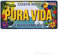 HCHANA Vintage Costa Rica Pura Vida Car License Plate Metal Signs Tin Plaque Wall Poster for Garage Man Cave Cafe Bar Pub Beer Patio Home Decor