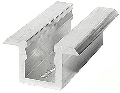 Fischer, Morsetto centrale MC 28-56 alluminio (10 Pezzi)