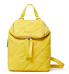 Desigual Womens Back_OJO DE Tigre LOEN M Backpack, Yellow