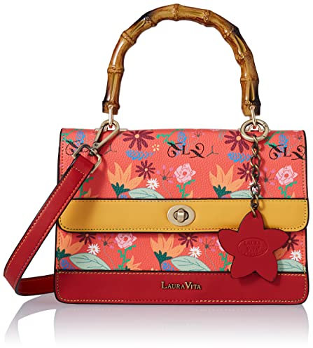 Laura Vita Damen 4812 Bag, Rouge, Einheitsgröße EU