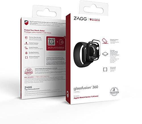 ZAGG InvisibleShield Fusion 360 Displayschutz für Apple Watch 7 (41 mm)