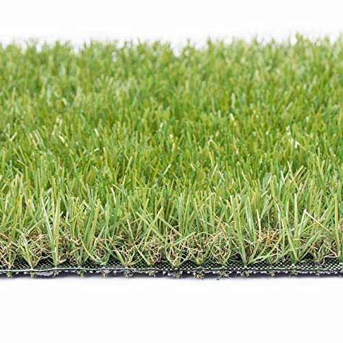 247Floors Eskdale Realistic Artificial Grass - Fake Lawn Turf - Garden Balcony Patio, 2.5m x 2m / 8ft 2'' x 6ft 6''