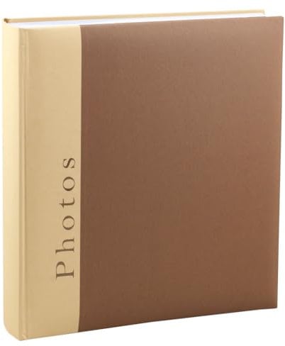 Ideal Chapter Fotoalbum in 30x30 cm 100 Seiten Foto Album Buchalbum Jumbo: Farbe: Braun