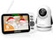 OKAIDI Video Baby Monitor with Camera and Audio, 5 Display Baby Monitor No WiFi, 30H Battery and 1000ft Range Baby Monitor, Remote Pan-Tilt-Zoom Baby Camera, Night Vision, 2-Way Talk, VOX,Temperature