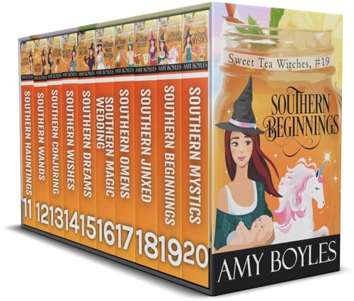 Sweet Tea Witch Mysteries Books 11-20: Hysterical Southern Cozy Mysteries