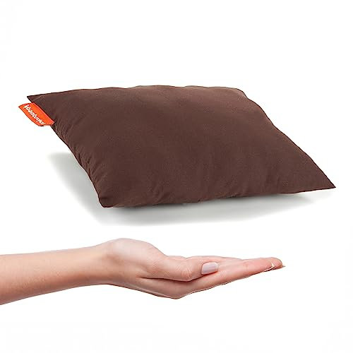 Pipsqueak Mikrofaserkissen, klein, klein, klein, 27,9 x 17,8 cm, perfekt für Reisen, Autos, Flugzeuge, Camping, Hunde, Kleinkinder, Kinder, Lendenwirbelsäule, Knie und Nacken, ab 2 Jahren