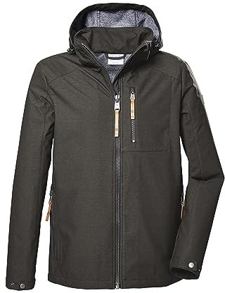 G.I.G.A. DX Herren Gs 7 Mn Sftshll Jckt Softshell Jacke Mit Abzippbarer Kapuze/Outdoorjacke, Grün, 3XL EU