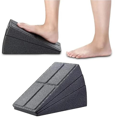 Primal Internet GmbH Wadendehner 3-teilig für Yoga, Kraftsport, Dehnen nach dem Laufen | Alltagshilfe Knie | Wadenstrecker Keil | Knie-Keil & Schmerz-Retter