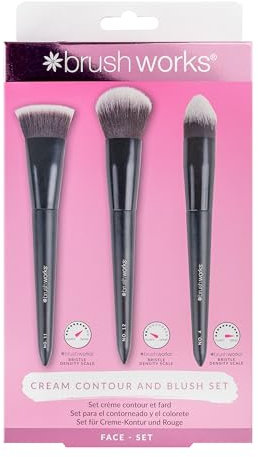 Brushworks Cream Contour and Blush Set