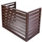 GODFSAHG Cubierta Protectora del Marco Exterior del Aire Acondicionado de aleación de Aluminio, Soporte Universal para Aire Acondicionado para Unidad Exterior con Bomba de Calor sin ductos
