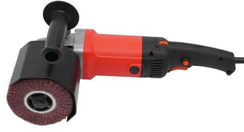 Ponceuse à bois 1580 W - Ponceuse à bois - Meuleuse d'angle - Polissage - Ponceuse à rouleaux - Pour le traitement de l'acier inoxydable, de la fonte, de l'aluminium, des plastiques, etc