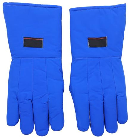 436℉ Kryo Handschuhe, 15 Zoll, Multifunktionale Schutzhandschuhe für die Lagerung von Flüssigem Stickstoff, Trockeneis, wasserdichte Frostschutzhandschuhe aus Verdicktem Leder