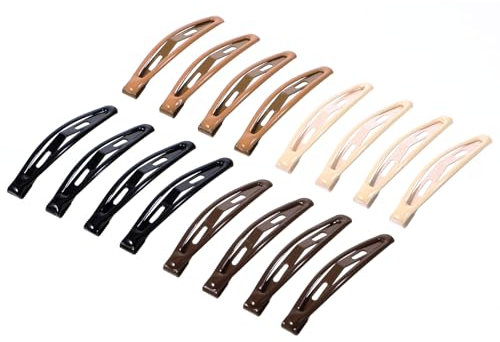 Ymapinc 16 Stück Rutschfest Haarclips Metall Haarspangen für Damen Mode Haarspange für Dünnes und Dicker Haar Befestigen Dekorativer Haare(6cm)