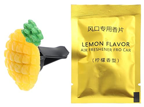 BUGUUYO Decorative Auto Mit Ätherischem Öl Diffuser Stilvolle Klimaanlagen Deko Für Auto Langlebiger Einfache Installation Frischer Duft Für Fahrerlebnis