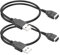 YAODHAOD 2 cavi di ricarica USB per Nintendo DS GBA SP Gameboy Advance SP 1,2 m
