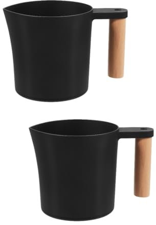 Uonlytech 2 Piezas Taza Cera de Aluminio con Asa Rretir Cera de Velas Manualidades de Candelas DIY y