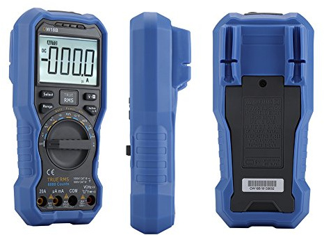 Marhynchus Multimeter-Datenlogger, Thermometer-Kit für Multifunktionale Tests, Einfache Drahtlose Übertragung von Daten für Bequeme Überwachung und Analyse mit Großem Display und