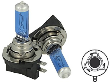 CARALL 2 Pezzi Lampade Alogene 12V Bianche ad Effetto Xenon (H11B 12V 55W PGJY19-2 OA6424)