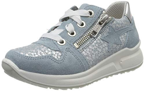 Superfit Mädchen Merida HS Sneaker, HELLBLAU 8500