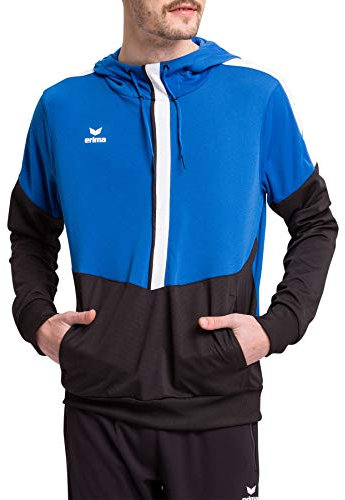 Erima Squad Hoody blauschwarzweiss, M Unisex