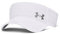 Under Armour Damen Kappe Isochill Launch Run Visor 1361543 White One Size