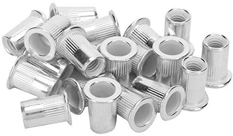 200 Stück Nietmutter Verpackte Aluminium Blindnietmuttern Befestigungszubehör M6