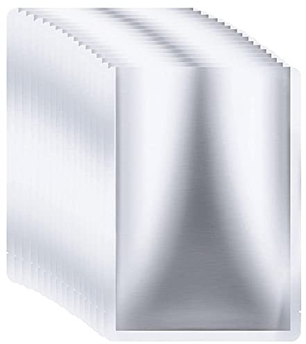 100 Pieces 1 Gallon Mylar Bags 10 x 14 Inch, 5 Mil Mylar Bags for Food Storage Coffee Tea Beans Dry Food, Thick Sealable Mylar Bag