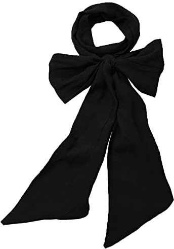 COSDREAMER Herren Renaissance Schal Jabot Krawatte Kostüm Kragen (Schwarz)