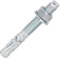Isolbau Bolzenanker - Schwerlastanker aus verzinktem Stahl mit ETA Zulassung, Option 7 - M16 x 125 mm, fixierbare Dicke: 10 mm - 10 Stück