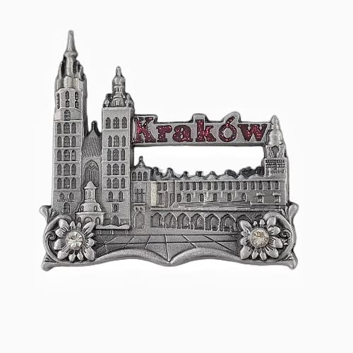 Krakow Polen Kühlschrankmagnet Reise Souvenir Kühlschrank Dekoration 3D Metall Magnet Aufkleber Kollektion