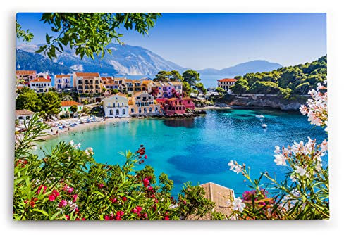 Paul Sinus Wandbild 120x80cm Kefalonia Griechenland Mittelmeer Meer Sonnenschein