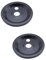 SHLPDFM 2 x Spritzschutz Spritzblech Bremsscheibe Vorderachse für Smart Fortwo 450 Roadster 452 Q0003855V006000000