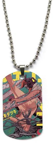 Chainsaw Man Collection Pendant Necklace Otaku Jewelry Denji Pochita Necklace Power Makima Reze Himeno Jewelry for Men Gifts Halloween Colar Anime Accessories