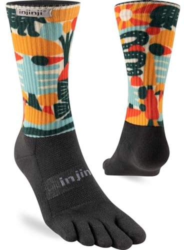 Injinji TRAIL MIDWEIGHT CREW ARTIST DESIGNED FOOTHILL S
